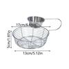 Hanging Sauce Cup French Fries Basket Sturdy Lightweight Snack Serving Tray Rust-proof Portable Kitchen Food Organizer Camping