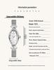 OFNS Women's Retro Oval Waterproof Luxury Wristwatch