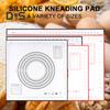 Food Grade Kneading Pad Non-stick Silicone Tear-resistant Kneading Mat Kitchen Tools