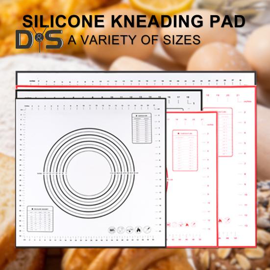 Food Grade Kneading Pad Non-stick Silicone Tear-resistant Kneading Mat Kitchen Tools