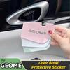 For Geely GEOME Door Handle Bowl Decoration Patch Car Stickers Door Bowl Protective Cover Anti-scratch Anti-collision Interior