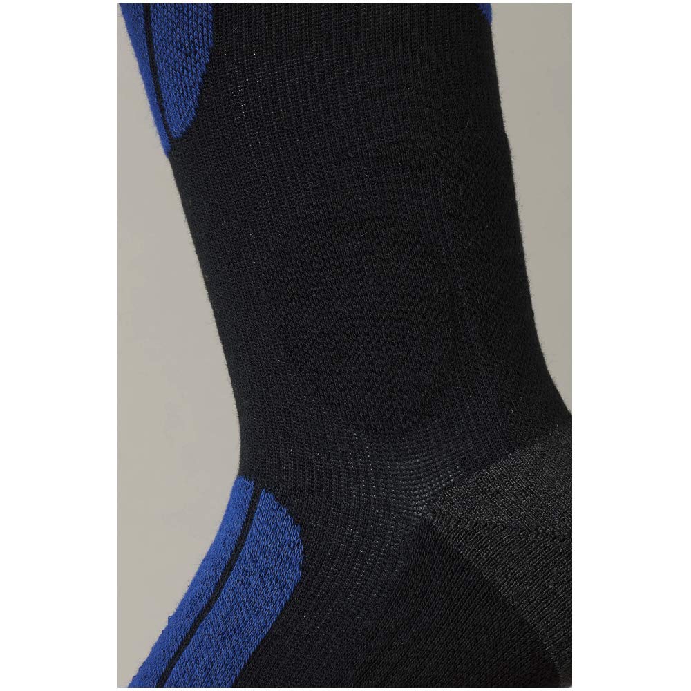 Mizuno Ski Technical Sizes Blue Socks, Fit, Z2JX6511, 22-24,