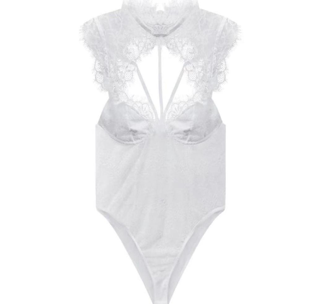 Spring/Summer European & American Fashion Slimming Lace Bodysuit