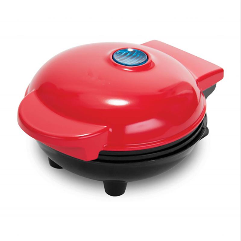 Compact Children's Electric Waffle Maker - Portable Breakfast Griddle for Light Meals