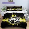 Club América  Pattern Bedding Quilt Set  Home Decoration  Gift (1 * duvet cover + 2 * pillowcase  without core)