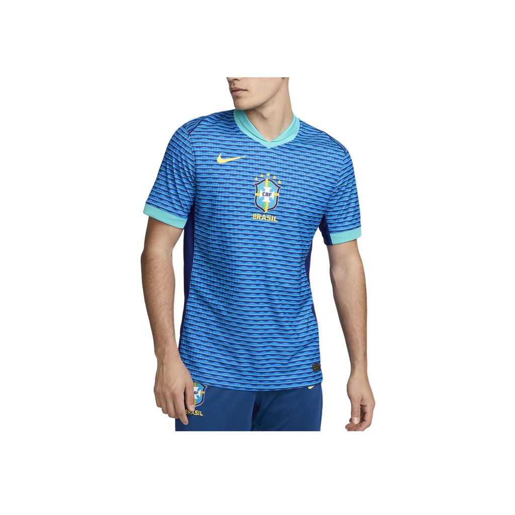 Nike Brazil 2024 Match Away ADV Authentic Jersey Soar/Light Retro/Dynamic Yellow Men Streetwear FJ4269-458