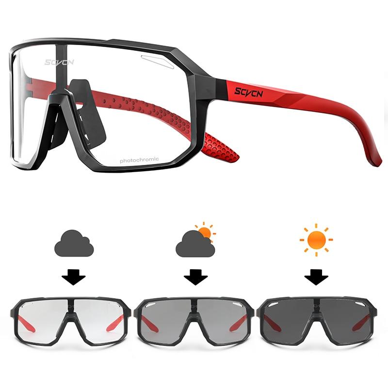 Cycling Glasses Photochromic Sunglasses Men Women Mountain Bike Road Eyewear New Bicycle Riding Outdoor Sports Hiking Goggles 7