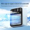 Portable Mini Air Conditioner for Dormitory | Fast Cooling Ultrasonic Nano Mist LCD Display Rechargeable Portable Outdoor Cooler