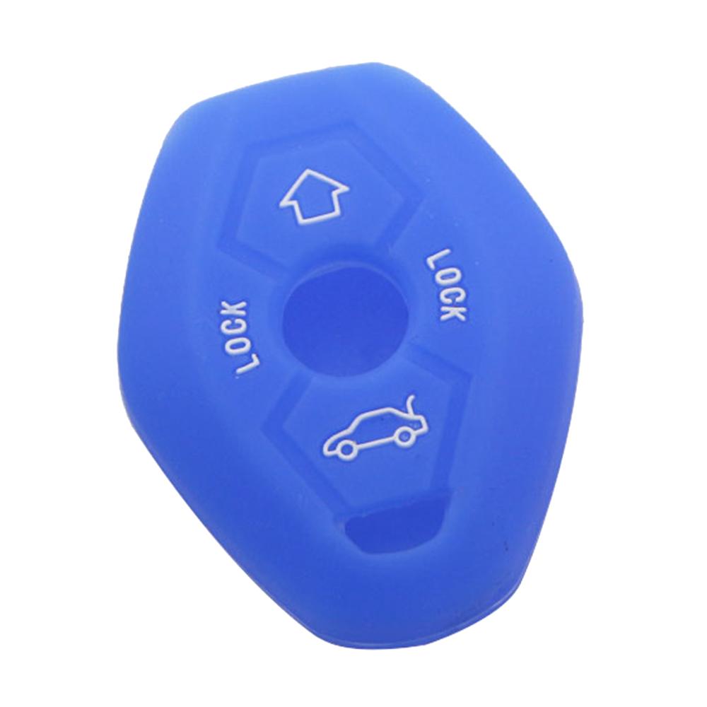 

Аксессуары подходят для BMW X3 X5 Z3 Z4 3 5 7 серии E38 E39 E46 E83 1998-2005 годов, силиконовый чехол с дистанционным управлением, брелок Sse синий