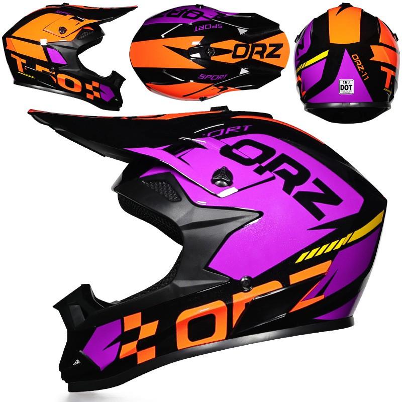 Off-Road Cycling Helmet Men Women Lightweight Ventilated Motocross MTB In Multiple Colors XL Size Available