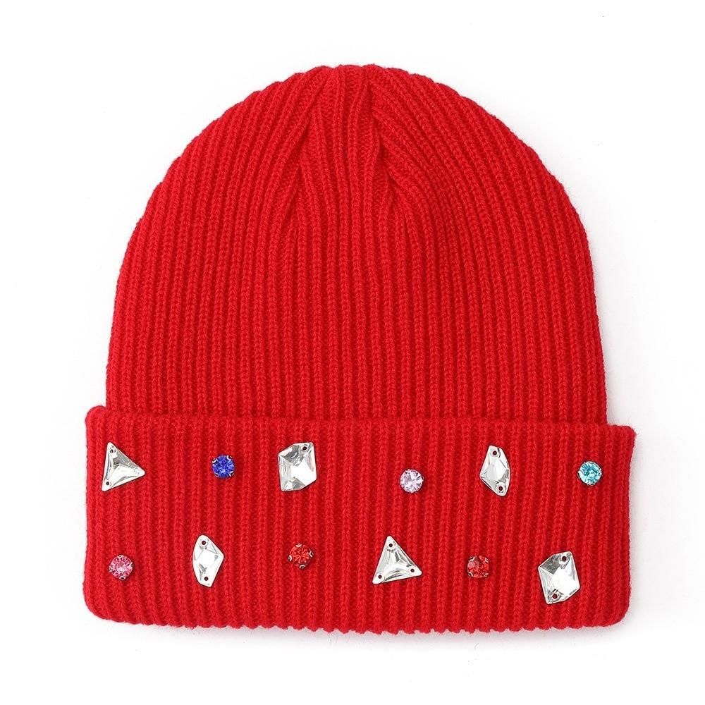 Thickened Winter Knit Hat Brimless Cold Cap New Pullover Hat  Women and Men