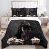 Bivariate ghostblade Print Three Piece Bedding Set Fashion Article Children or Adults for Beds Quilt Covers Pillowcases  Gift