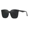 Occhiali da sole da donna Protezione UV Stile Coreano HD Polarizzati Montatura Quadrata Senso di Lusso Viso Grande Dimagranti Occhiali alla Moda