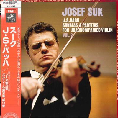LP Record JOSEF SUKVIOLIN  J.s.bachSonatas  Partitas For Una EAC81099 TOSHIBA EMI Japan Classical Used