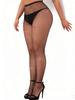 Women'S Diamond Grid Pattern Fishnet Pantyhose, High-Stretch Slimming Sexy Hosiery, Versatile For Date Party & Daily Wear