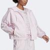 adidas Solid Color Sports Hoodie Jacket for Women, Pink