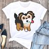 Schnauzer Lover Dog Animal Print Tshirt Graphic Tees Unisex Clothes Funny T Shirts Harajuku Shirt Tumblr Tops Tee