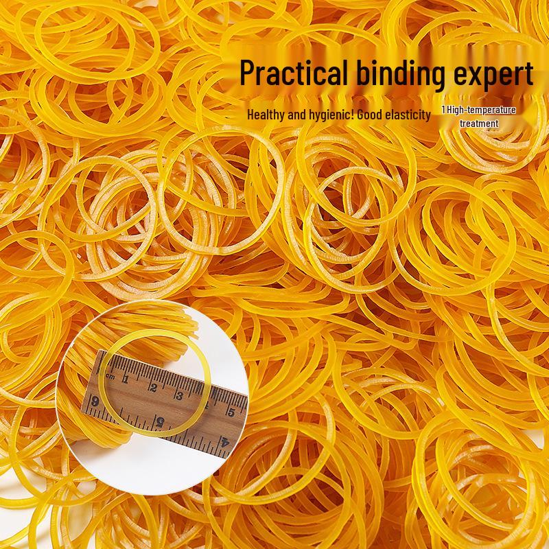 High-Temperature, Corrosion-Resistant Cowhide Rubber Bands for Office Use