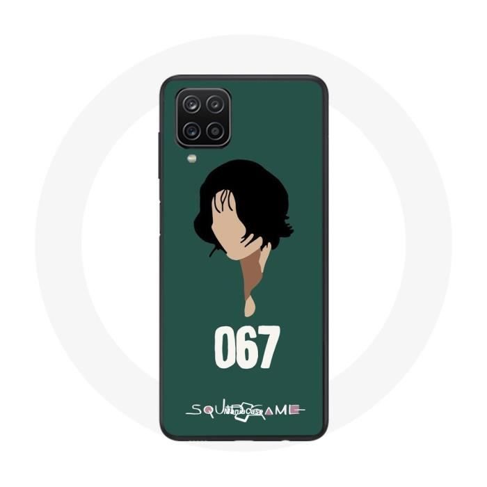 Coque Samsung Galaxy A12 Squid Game Kang Sae Byeok Visage