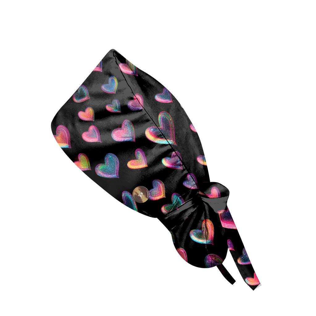 Pracovní čepice s módním potiskem, ležérní dámská čepice do culíku, čepice Wash, čepice Baotou