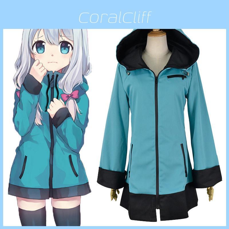 Eromanga Sensei Izumi Sagiri Lynlås Kostume Cosplay Hættetrøje Jakke Til Halloween Og Fester