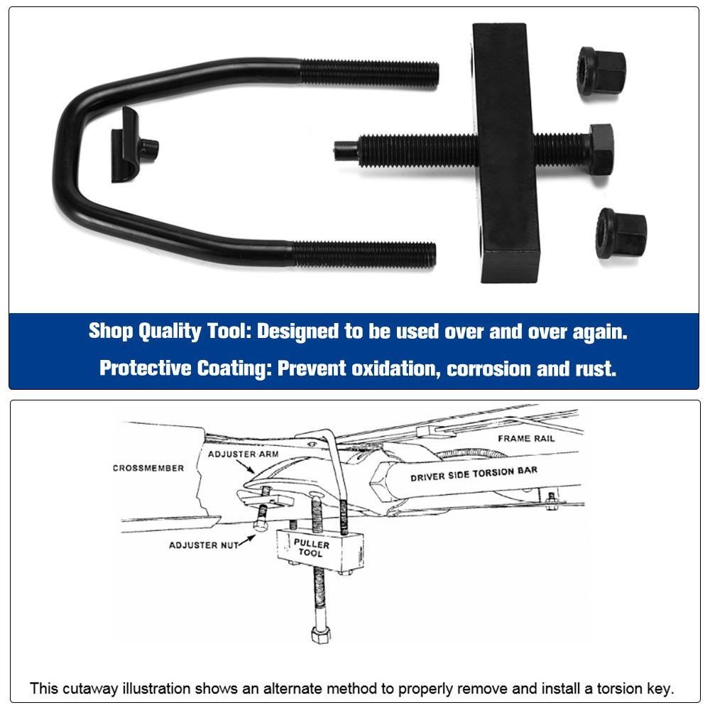 Steel Torsion Bar Key Installation Removal Tool For Chevy GM Dodge Trucks SUVs