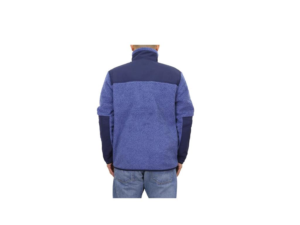 POLO RALPH LAUREN Retro Pile Fleece Size Navy Multicolor Men's Zip-Up Jacket, L, (Product Number 0101977)