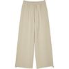 Skechers Comfortable Soft Breathable Straight Leg Casual Pants Women Bottoms Khaki L324W098-0046