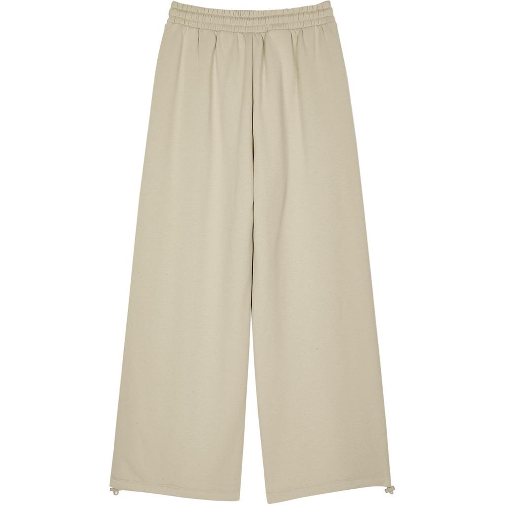 Skechers Comfortable Soft Breathable Straight Leg Casual Pants Women Bottoms Khaki L324W098-0046