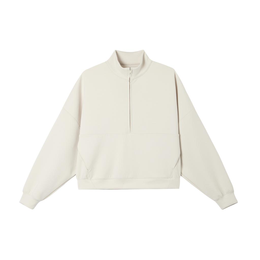 New Nike 24.7 ImpossiblySoft Women's Dri-FIT Oversized 1/2-Zip Top HQ8189-104