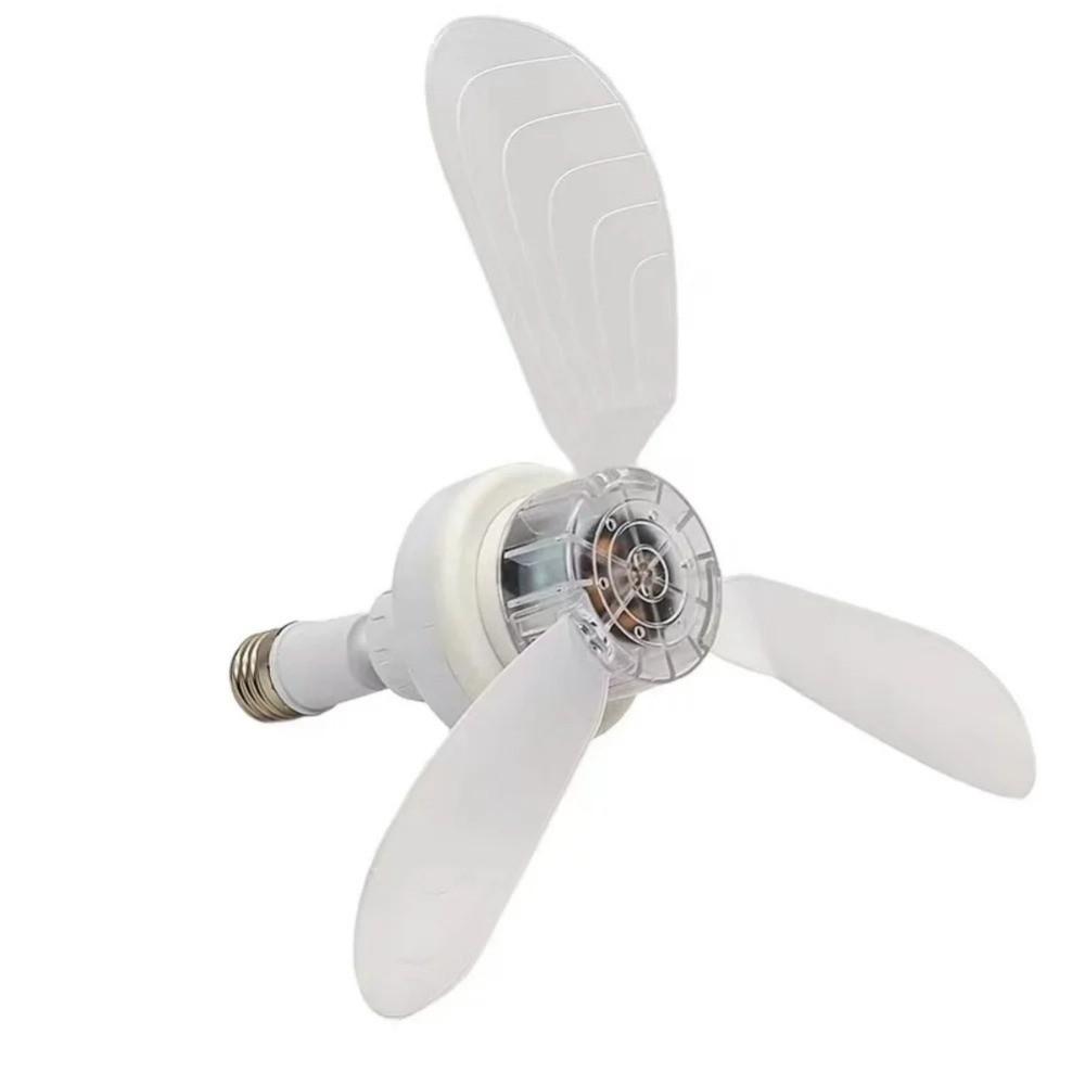 Ventilatore da soffitto staccabile E27 Vite Bocca a vite E27 Ventilatore Piccolo ventilatore elettrico Spazio interno