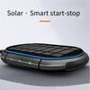 Premium-For Car Supplies USB Solar Air Freshener Negative Generator With Three-Layer Filter For Car Interior Use Black
