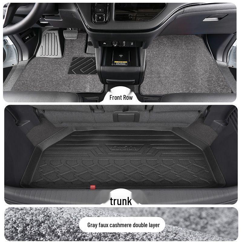 Honda Odyssey Floor Mats, Full Coverage, Models 15-26, Front Row TPE, EHEV Seven-Seater Special GAC