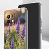 Simple lavender Purple flowers Phone Case For Xiaomi Mi Poco X6 X5 NFC X3 F6 F5 Pro F4 F3 15 14T 14 13T 12T 12 13 Lite 11 Cover