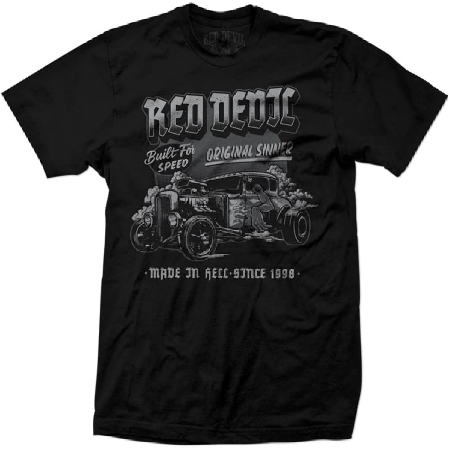 RED DEVIL CLOTHING Reaper Front Print T-Shirt XXXXXL разноцветный