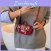Canvas Casual Crossbody Bag For Kids And Adults With Simple Design And Versatile Style