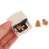 1:12 Dollhouse Miniature Household Electric Appliances Simulation Microwave Biscuit Oven Model Diy Accessories Scenes Ornament