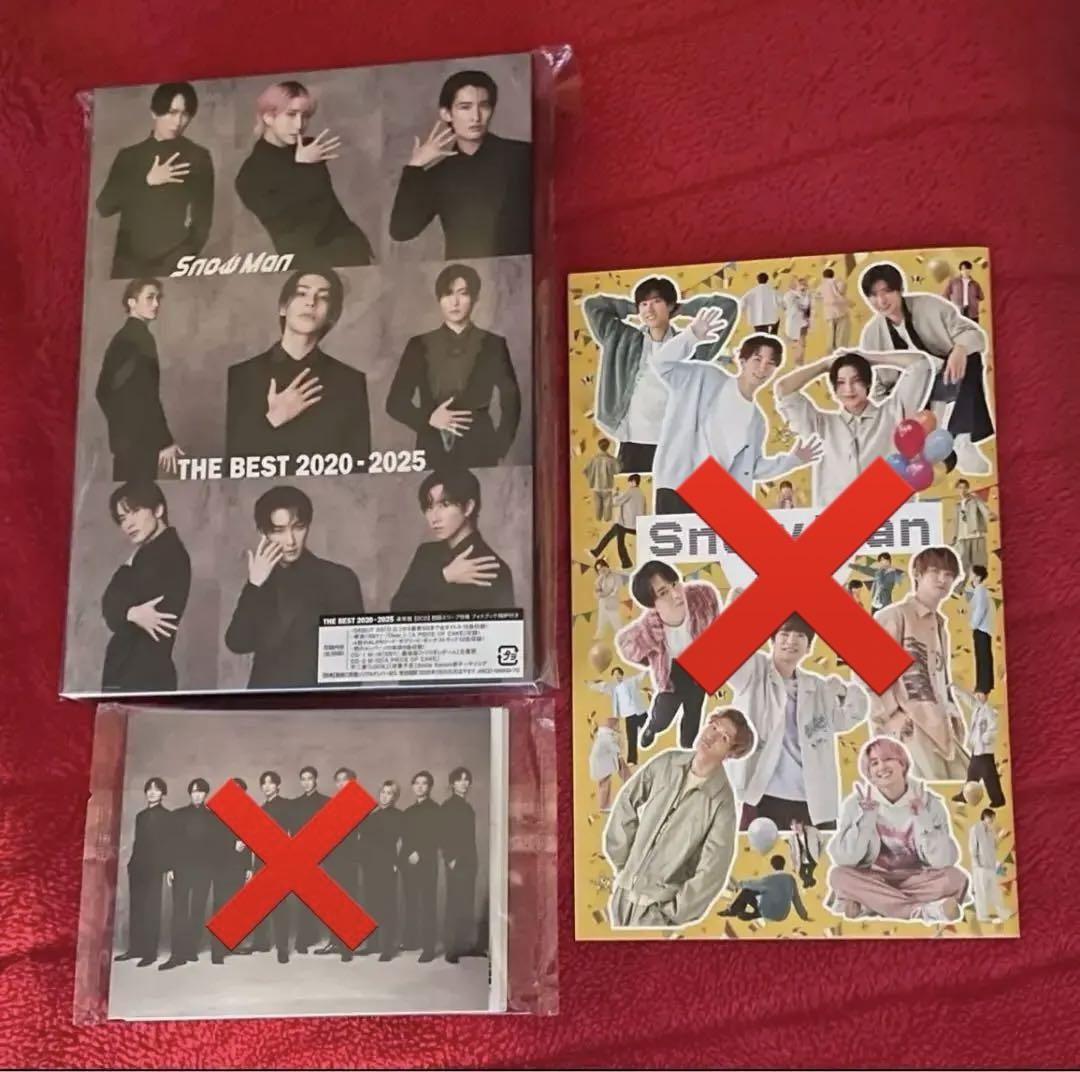 

[USED] Regular Edition SnowMan Best Album with Bonus Snowman 2CD