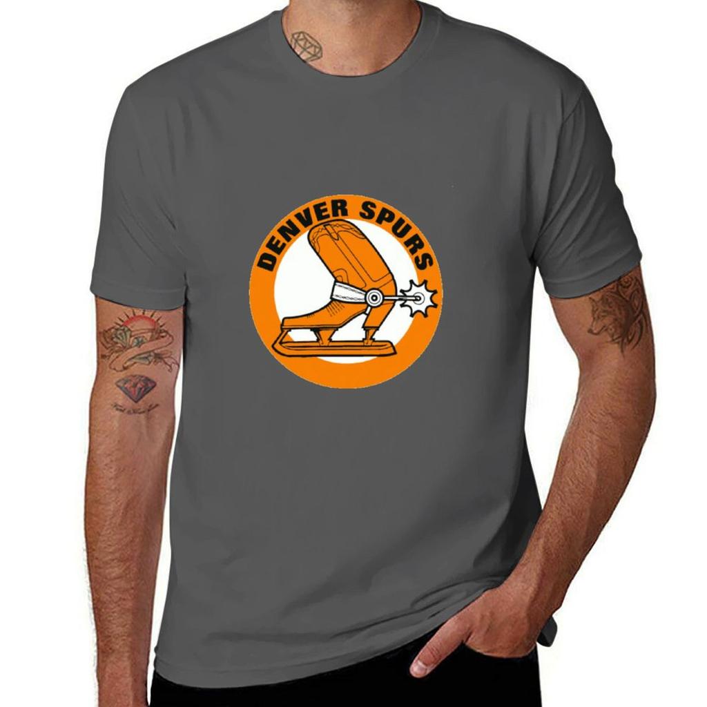 Denver Spurs Hockey Tshirt Functional Casual Short Sleeve Tee Tshirt