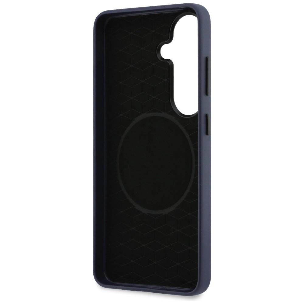 BMW M Metal Logo MagSafe Case for Samsung Galaxy S26 Navy Blue