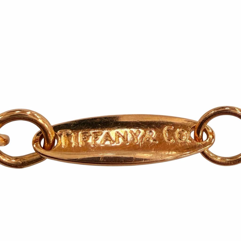 Great TIFFANY&Co. bracelet El Saperetti Pink gold 750 Women Used