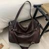 2025 New Large-capacity Tote Bag Fashion High-end Retro Bag Women's European and American Style Commuting Versatile Shoulder Bag