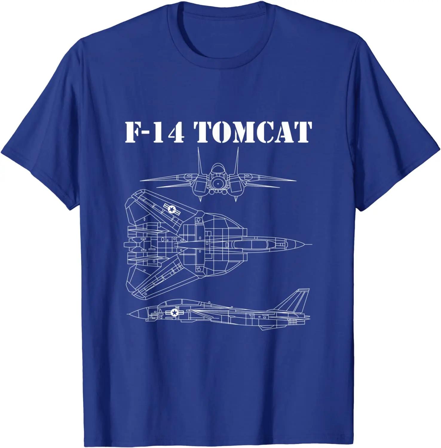 

Vintage Aeroplane Schematic F14 Tomcat Jet Fighter TShirt Summer Cotton Short Sleeve ONeck Mens T Shirt New S3XL S