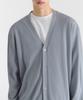 Musinsa Standard Cotton Tencel Essential Cardigan [Blue Gray]