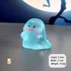 Świecący duch duchy mikro krajobraz figurka ozdoba na zewnątrz świecąca miniaturowa statua doniczkowa miniaturowe akcesoria ogrodowe