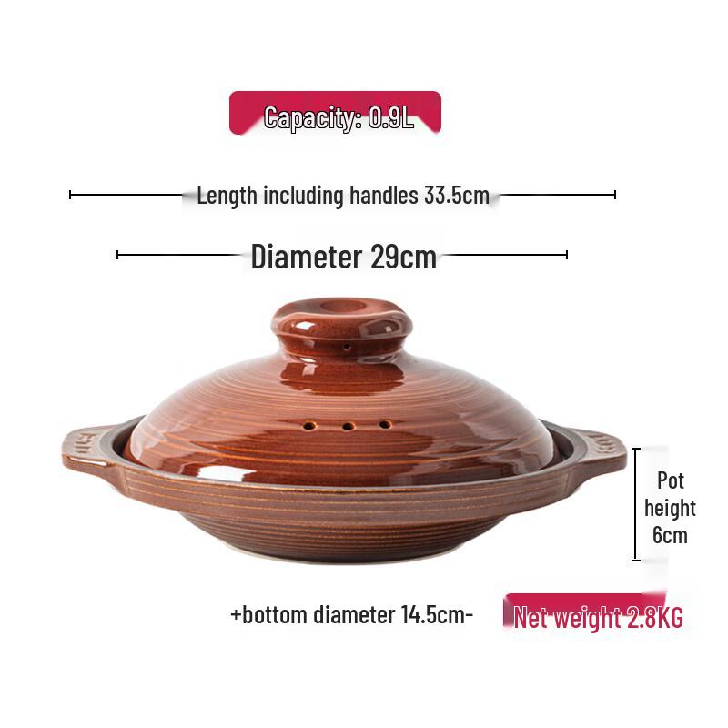 

IKTN Ceramic Dry-Cooking Casserole