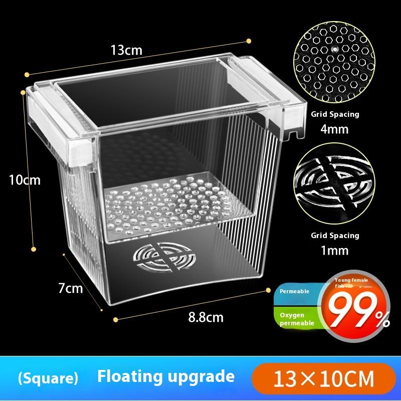 

Плавающий изолятор для разведения рыб, аквариумный инкубатор, кормушка, аквариум для выведения мальков, инкубатор, аквариум, прозрачный инкубатор as the picture