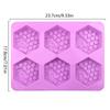 Bee Honeycomb Silicone Mold Wax Melt Polymer Aromatherapy Making Handmade Cupcake Mould Decorating Supplies