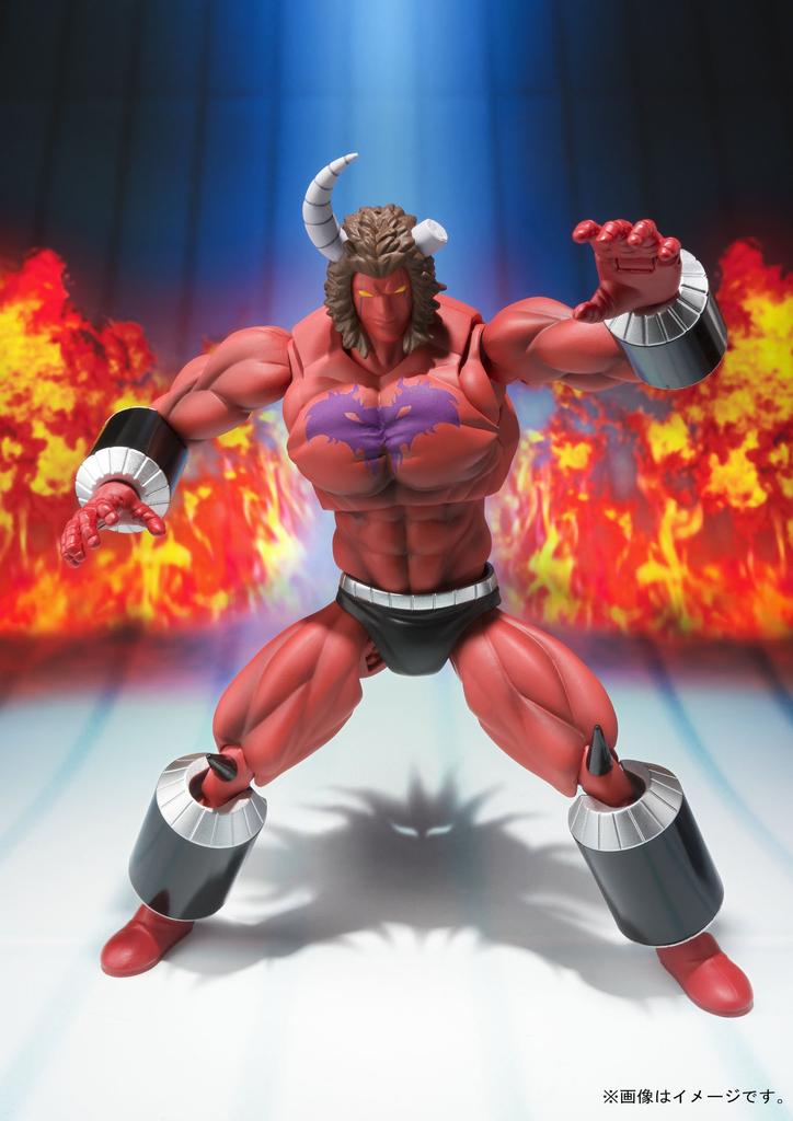 TAMASHII NATIONS Kinnikuman Buffaloman milion síly 170mm malovaná pohyblivá figurka SHFiguarts (10. verze) Cca. ABS a PVC