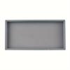 1 Pack Bathroom Tray Soft Silicone Jewelry Tray Dressing Table Decorative Bathroom Tray Organizer Suitable for Dressing Tables